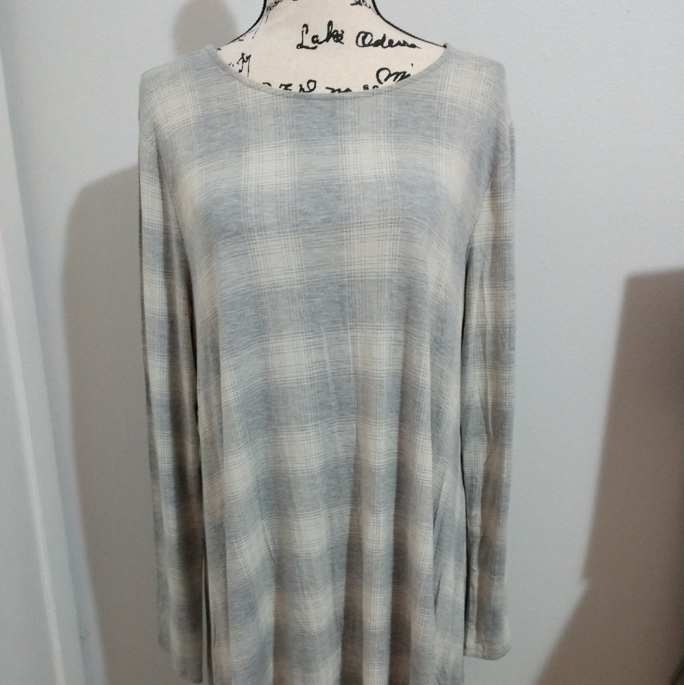 Old Navy Plaid Shift Dress
